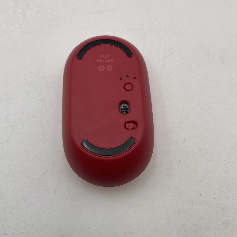 Logitech POP Mouse Bluetooth Optical Ambidextrous Mouse Heartbreaker Rose